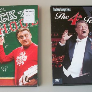 Comedy DVD Lot: Rodney Dangerfield Back To School & 4th Tenor Widescreen PG13