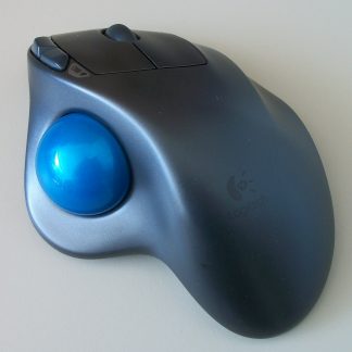 Logitech M570 Wireless USB Trackball w/ Unifying Receiver for PARTS / REPAIR!