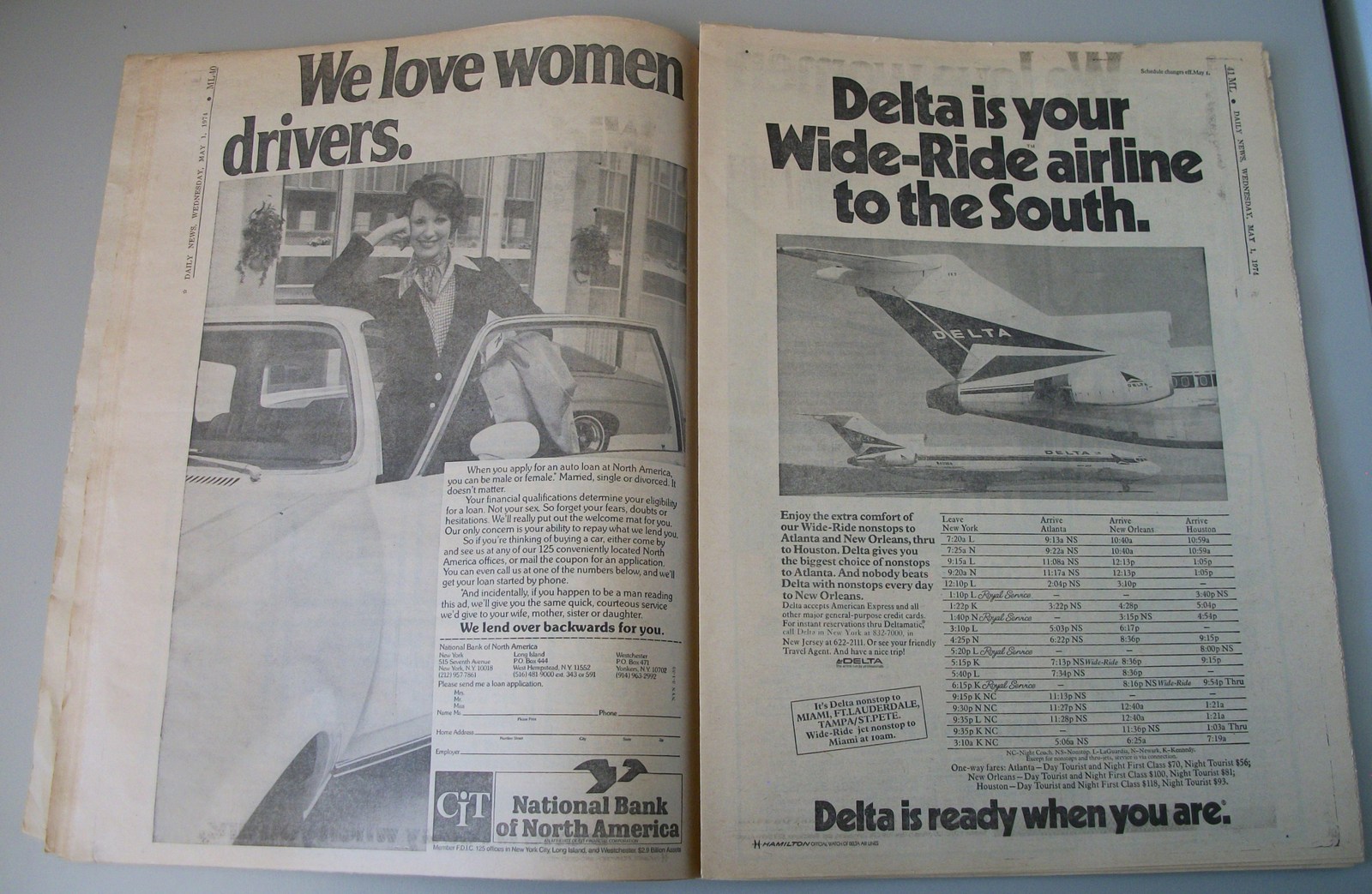 New York Daily News May 1 1974 Nixon Watergate Tape Transcripts Polaroid SX70 AD - Image 11