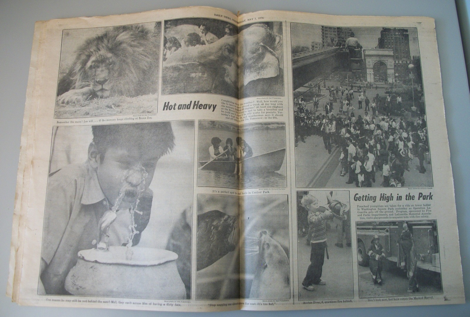 New York Daily News May 1 1974 Nixon Watergate Tape Transcripts Polaroid SX70 AD - Image 12