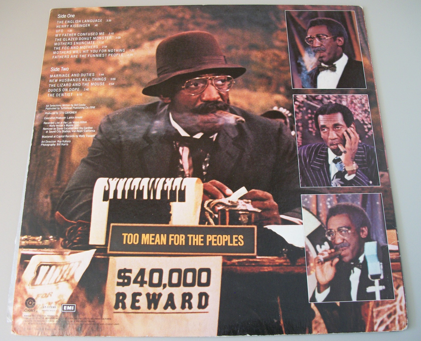 Bill Cosby My Father Confused Me Comedy Vinyl Record 12" 33RPM Capitol 1977 - Image 4