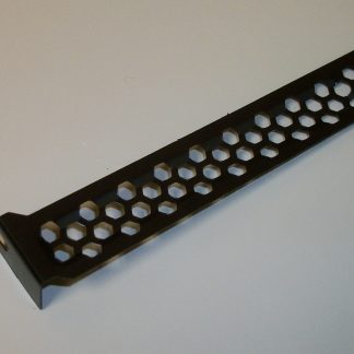 Black Steel Vented PCIe Slot Cover Bracket for Thermaltake Core V1 Snow PC Case