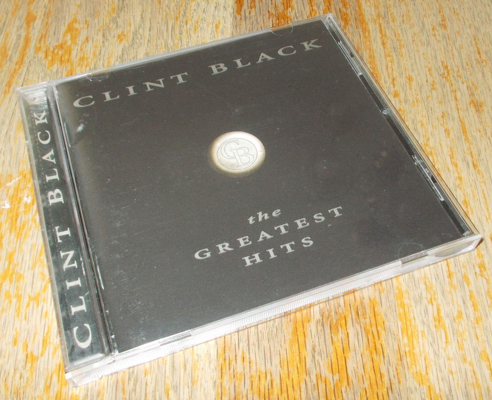 Clint Black Pure Black Greatest Hits Country Music CD, Case, Artwork BMG 1996