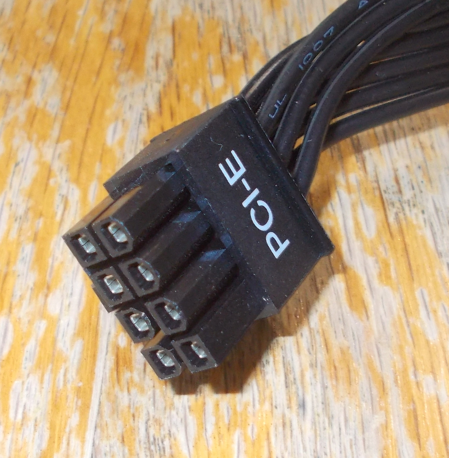 VGA PCIe Graphics End Plug Modular Power Cable for Rosewill Capstone 850M Power Supply - Image 4