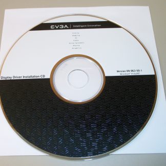 EVGA Nvidia Graphics Original Install CD-ROM Driver Disc Windows Vista XP 2009