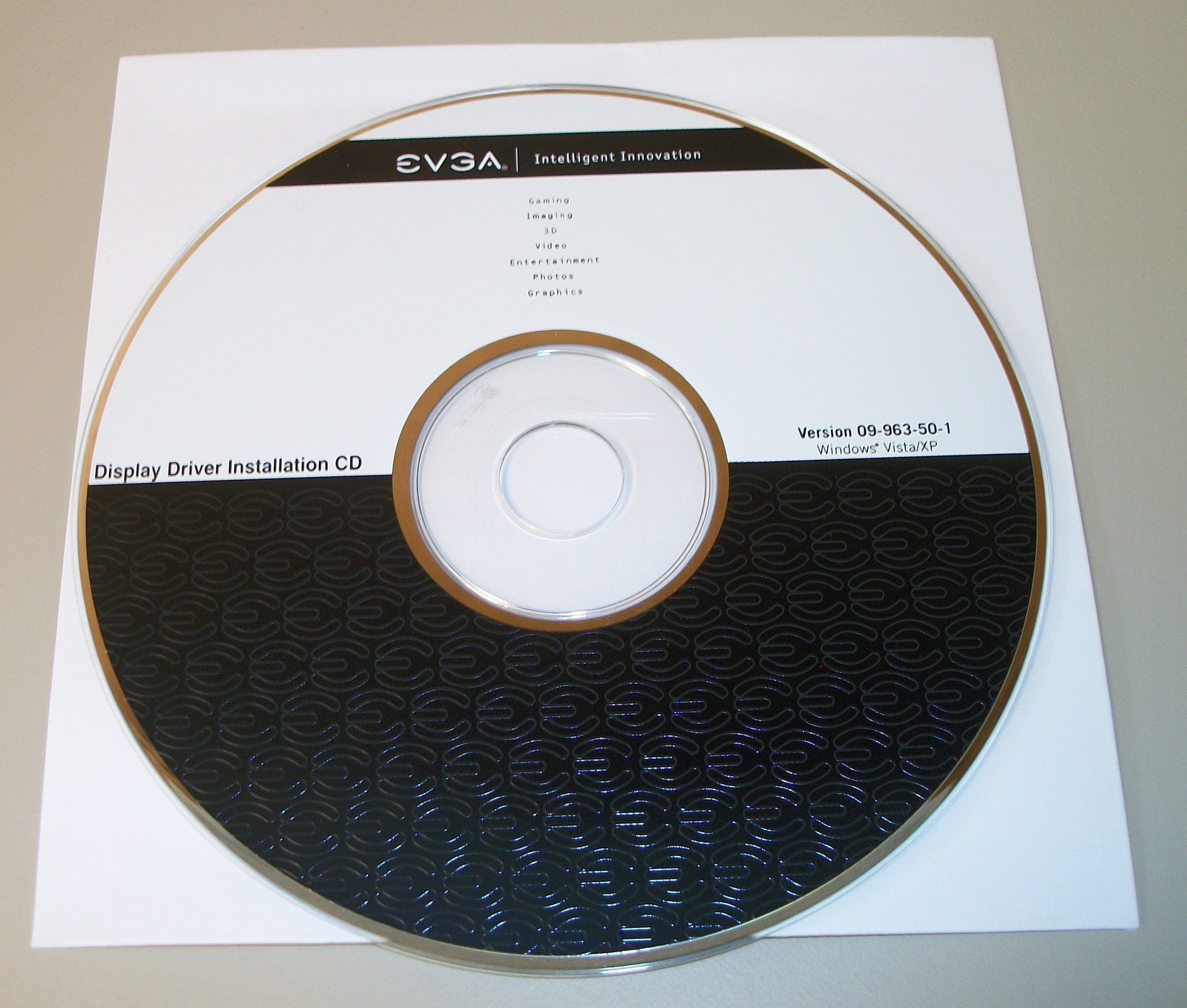 EVGA Nvidia Graphics Original Install CD-ROM Driver Disc Windows Vista XP 2009