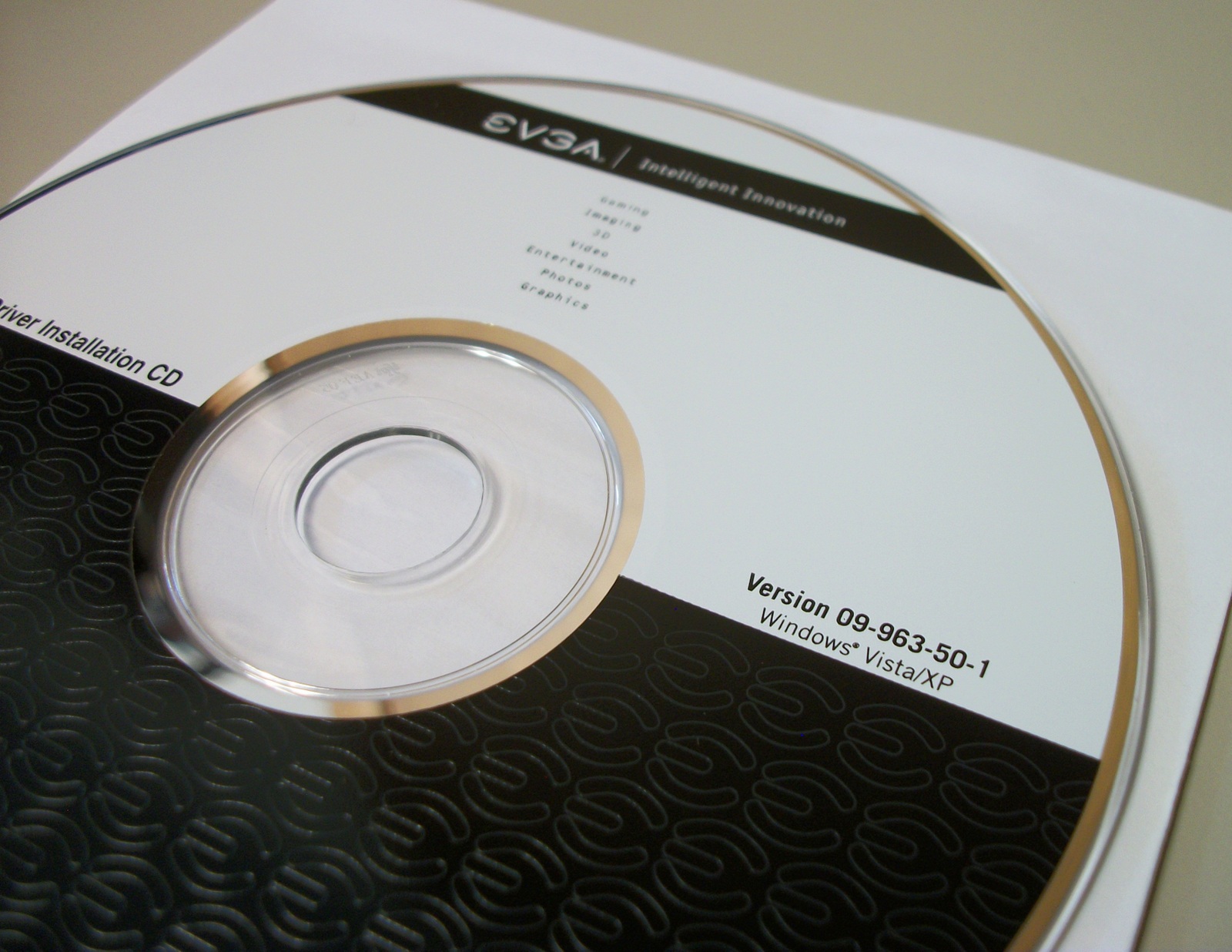 EVGA Nvidia Graphics Original Install CD-ROM Driver Disc Windows Vista XP 2009 - Image 2