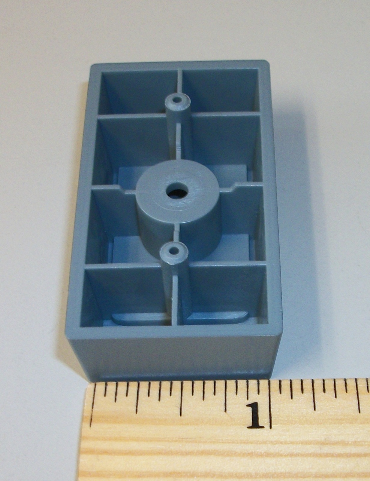 1 One Grey Gray Plastic Foot 4 Corsair Graphite iCUE 220T RGB Computer PC Case - Image 4