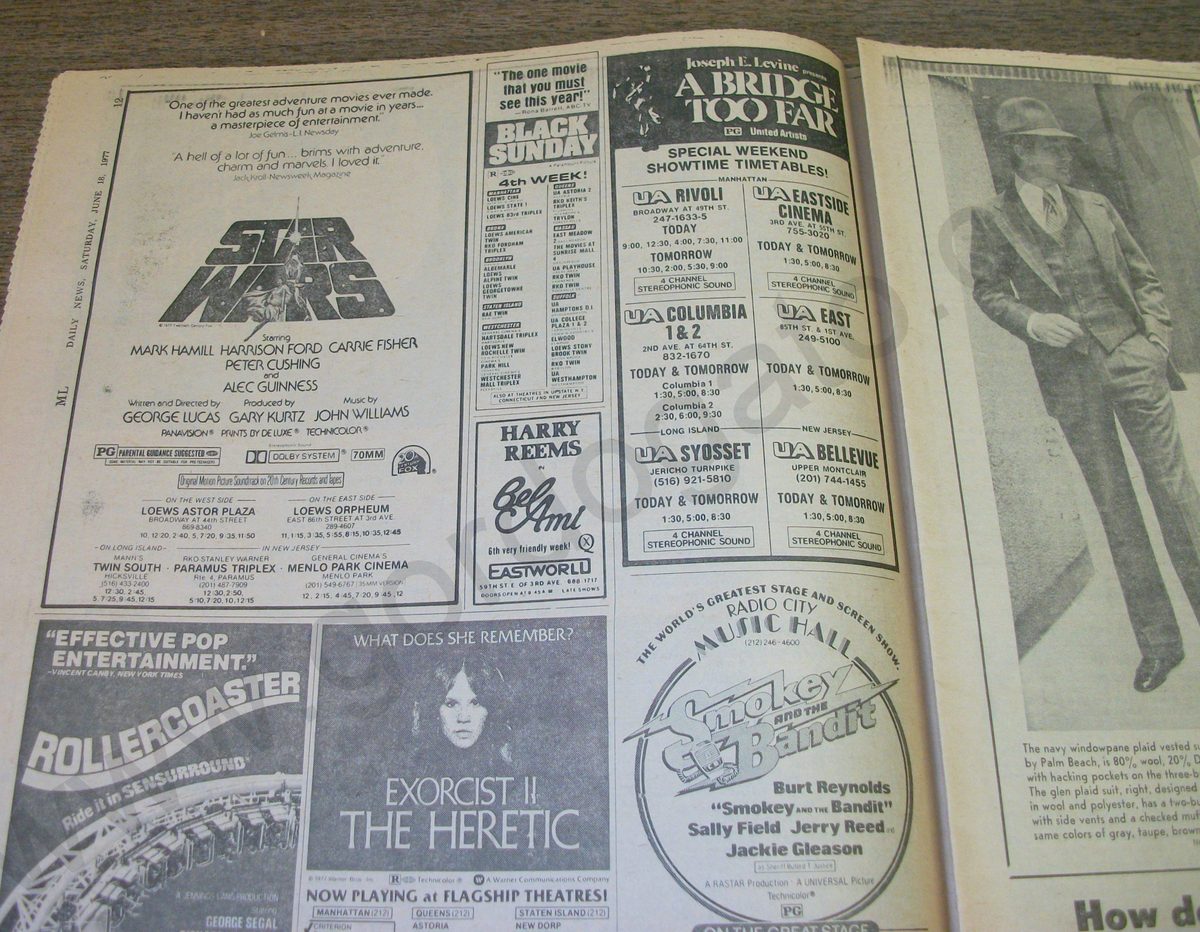 New York Daily News - Saturday, June 18, 1977 - Von Braun, Slayton - Image 5