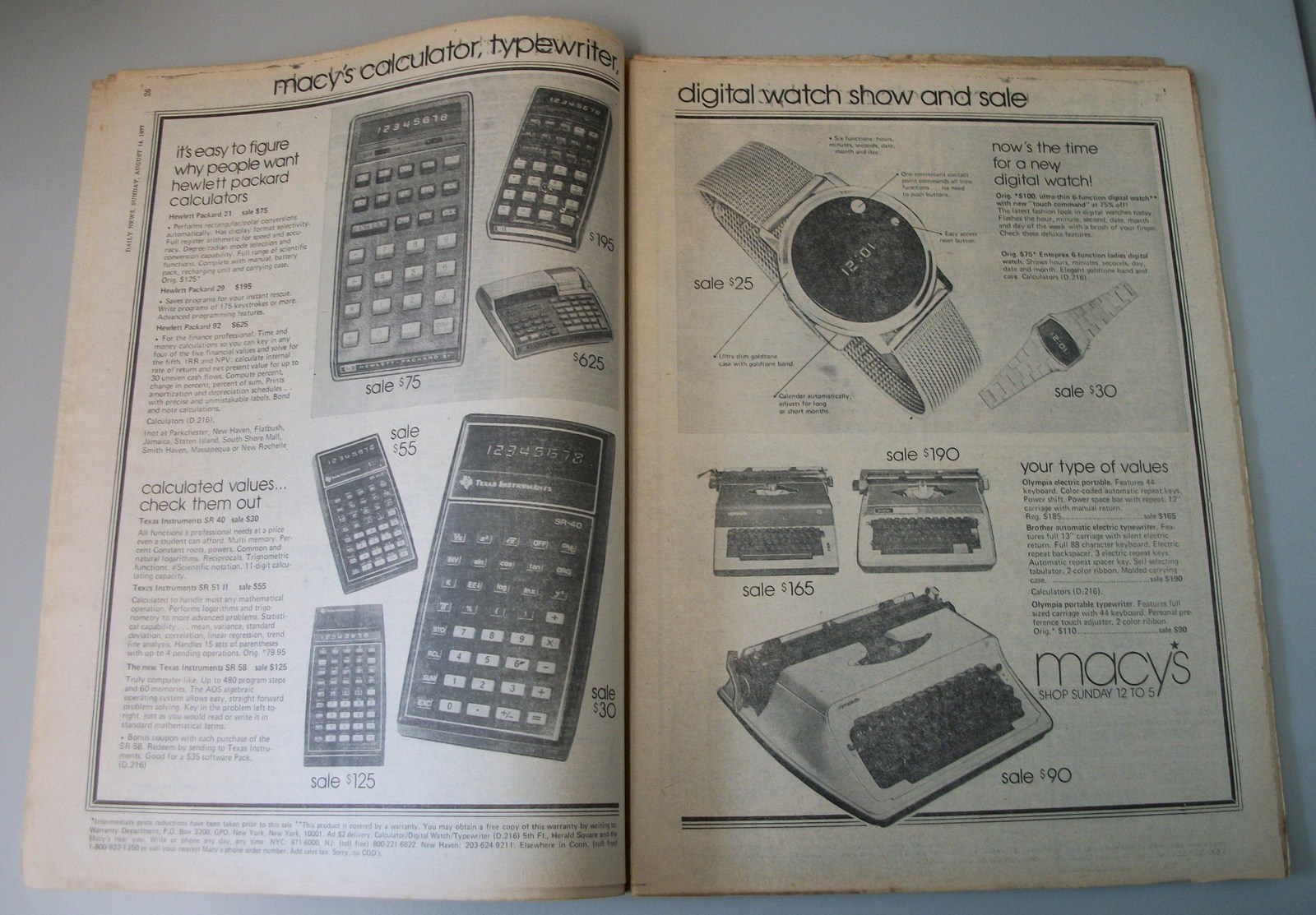 New York Daily News 14 August 1977 Son of Sam David Berkowitz Ali vs. Shavers Ad - Image 7