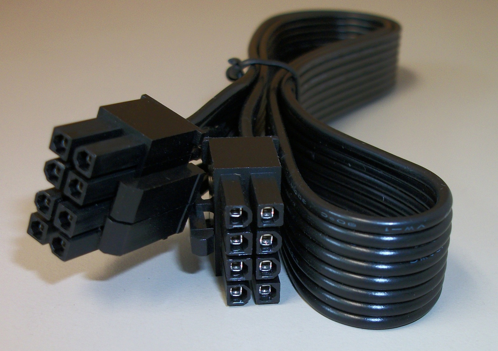 CPU Processor End Plug Modular Power Supply Cable 4 Antec HCG750 HCG-750 Bronze - Image 2