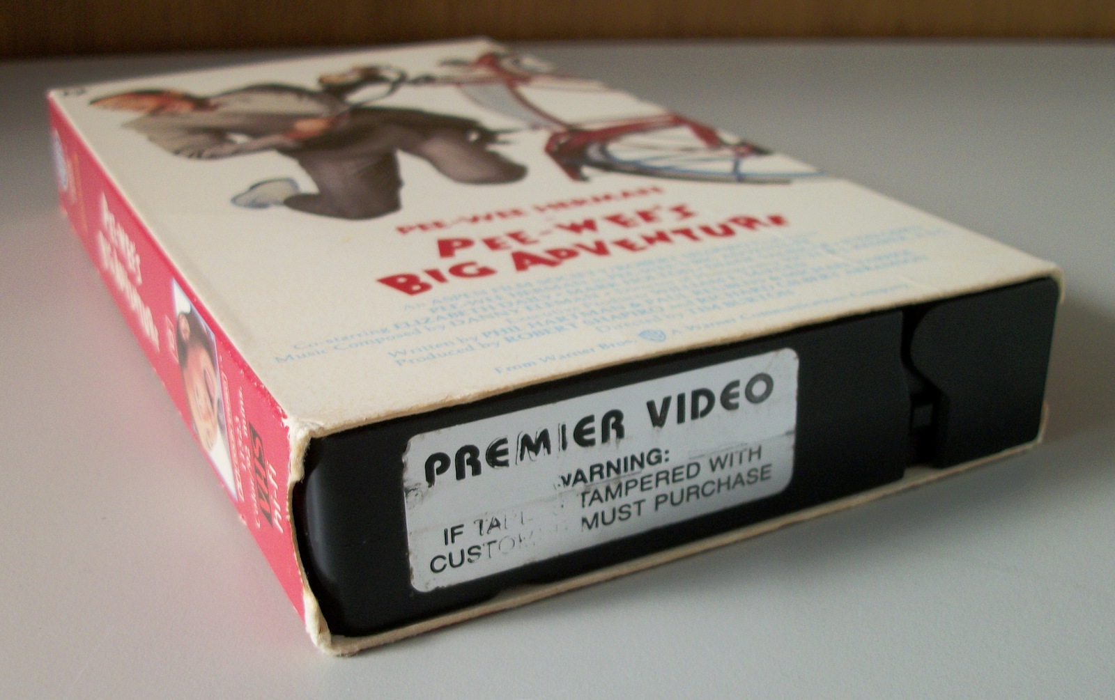 Pee-Wee's Big Adventure PeeWee Herman Tim Burton Paul Reubens VHS Tape 1985 - Image 3