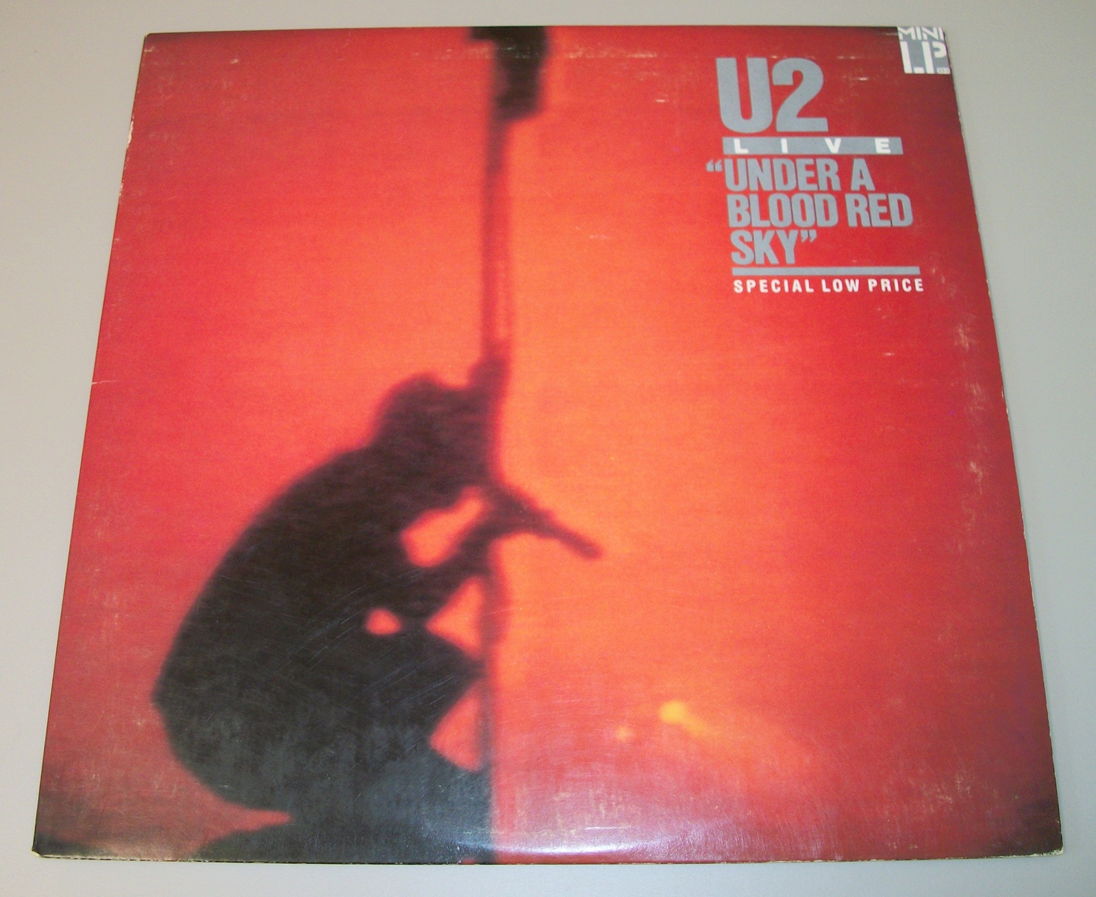 U2 Under A Blood Red Sky Live Mini LP Vinyl Record Rock Music 12" 33RPM 1983