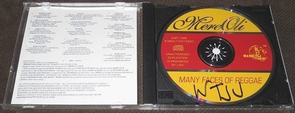 MereOli - Many Faces Of Reggae Music CD, Case, Artwork 1996 - Image 2