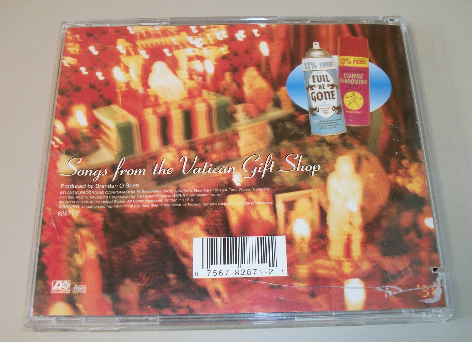Stone Temple Pilots Tiny Music Vatican Gift Shop CD, Case, Artwork Atlantic 1996 - Image 2