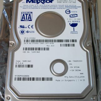 Maxtor DiamondMax Plus 9 80GB Desktop 3.5" SATA 150 Hard Disk Drive HDD 2004