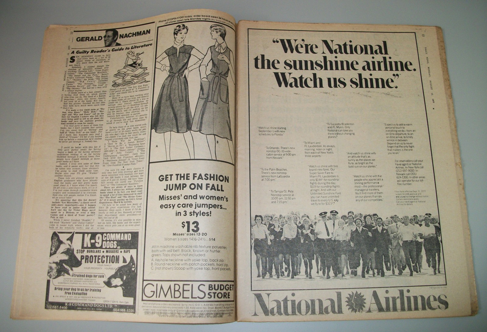 New York Daily News 16 August 1977 Son of Sam David Berkowitz Diary Attacks Pele - Image 5