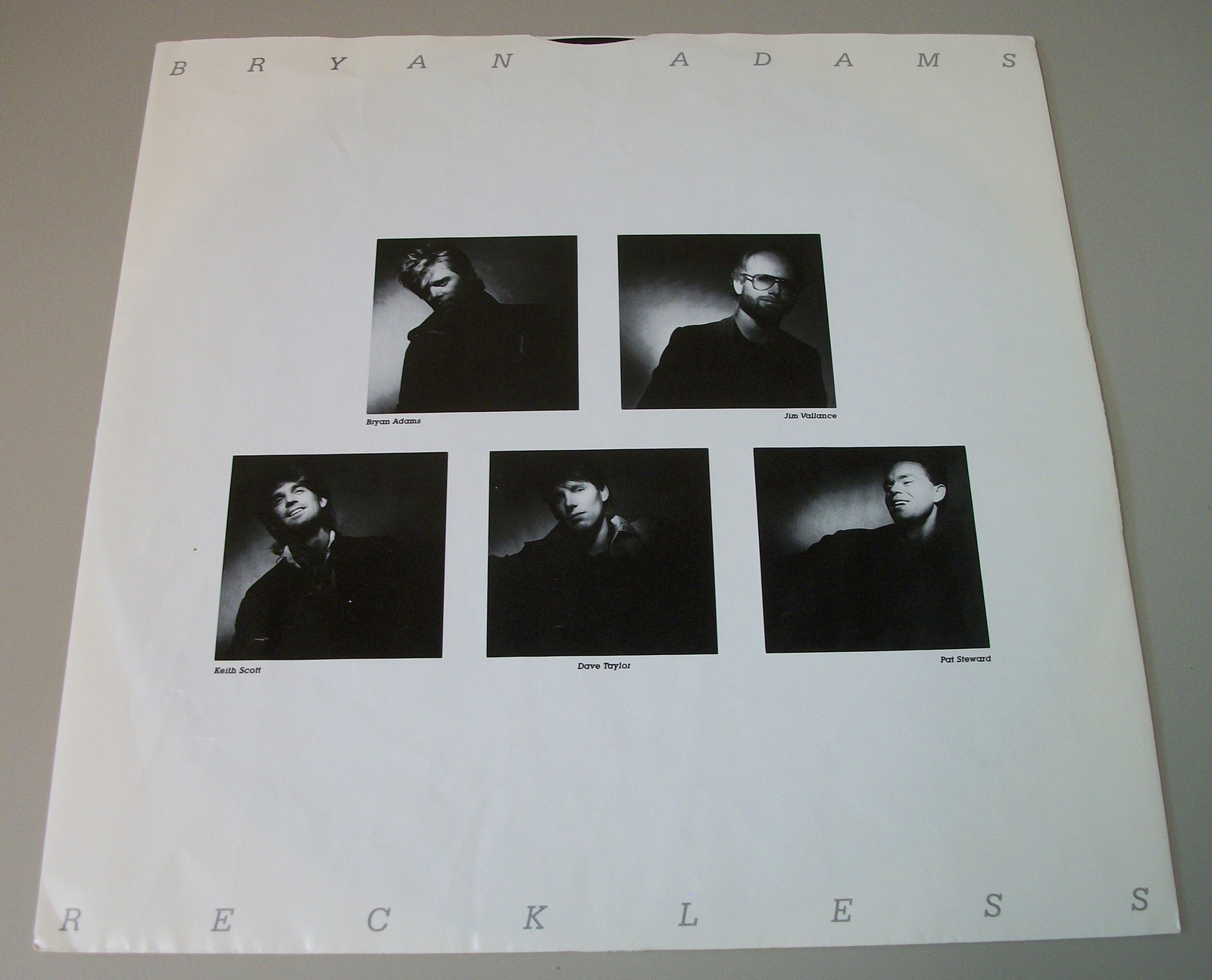 Bryan Adams Reckless Rock Music 33 1/3 RPM Vinyl 12" Record A&M SP 5013 1984 - Image 5