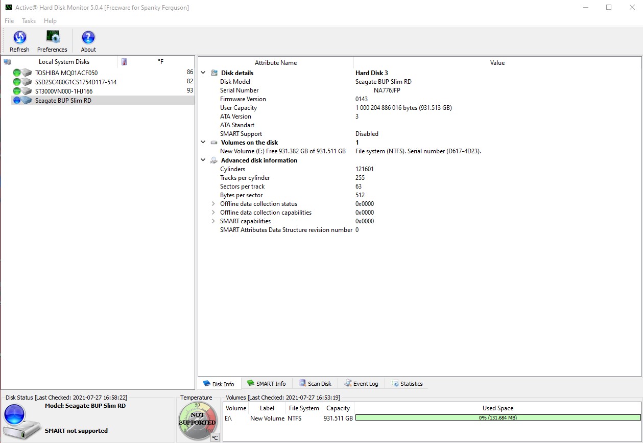Seagate 1TB Backup Plus Portable External USB Hard Disk Drive 2014 1K9AP4-500 - Image 5