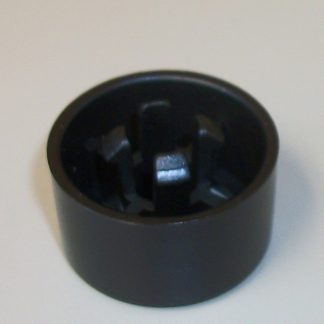 1 One Round Black Plastic Clip In Foot for Corsair Carbide SPEC 01 Computer PC Case