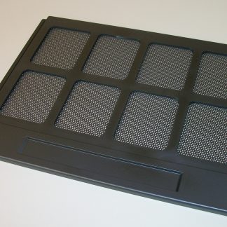 Black Plastic Power Supply PSU Dust Filter for Corsair Crystal 680X RGB PC Case