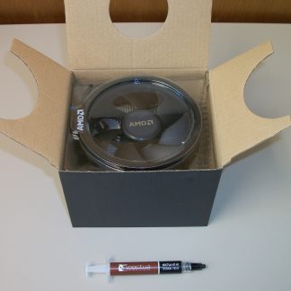 AMD Wraith Spire CPU Cooler Heatsink, Fan, Noctua NTH1 Thermal Paste 4 Ryzen AM4