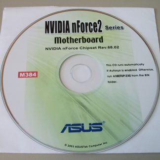 ISO Image of Original Driver CD for Asus A7N8X-E Motherboard 2003 Rev 68.02