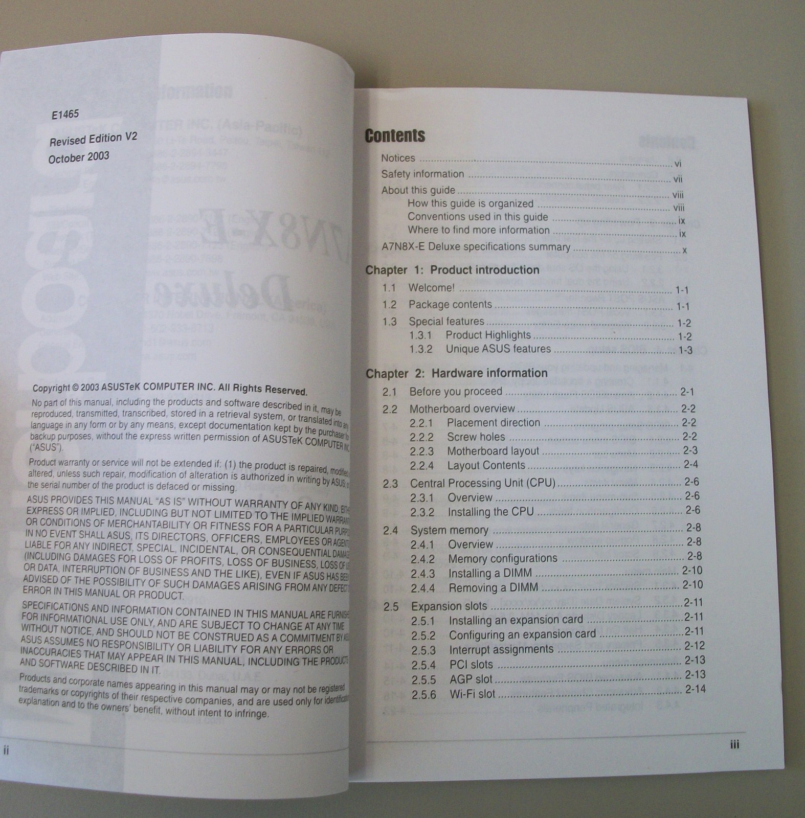 Original Manual User's Guide, Driver CD Disc for Asus A7N8X-E Motherboard 2003 - Image 4