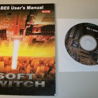 Original Manual User's Guide, Driver CD Disc for Abit BE6 Motherboard 1999