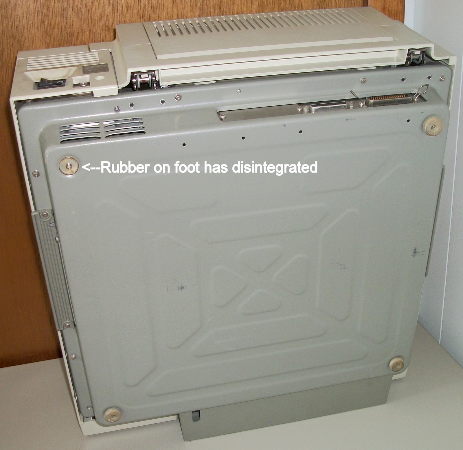 HP Hewlett Packard LaserJet Series II 2 Parallel Port B/W Printer Canon SX Based - Image 10