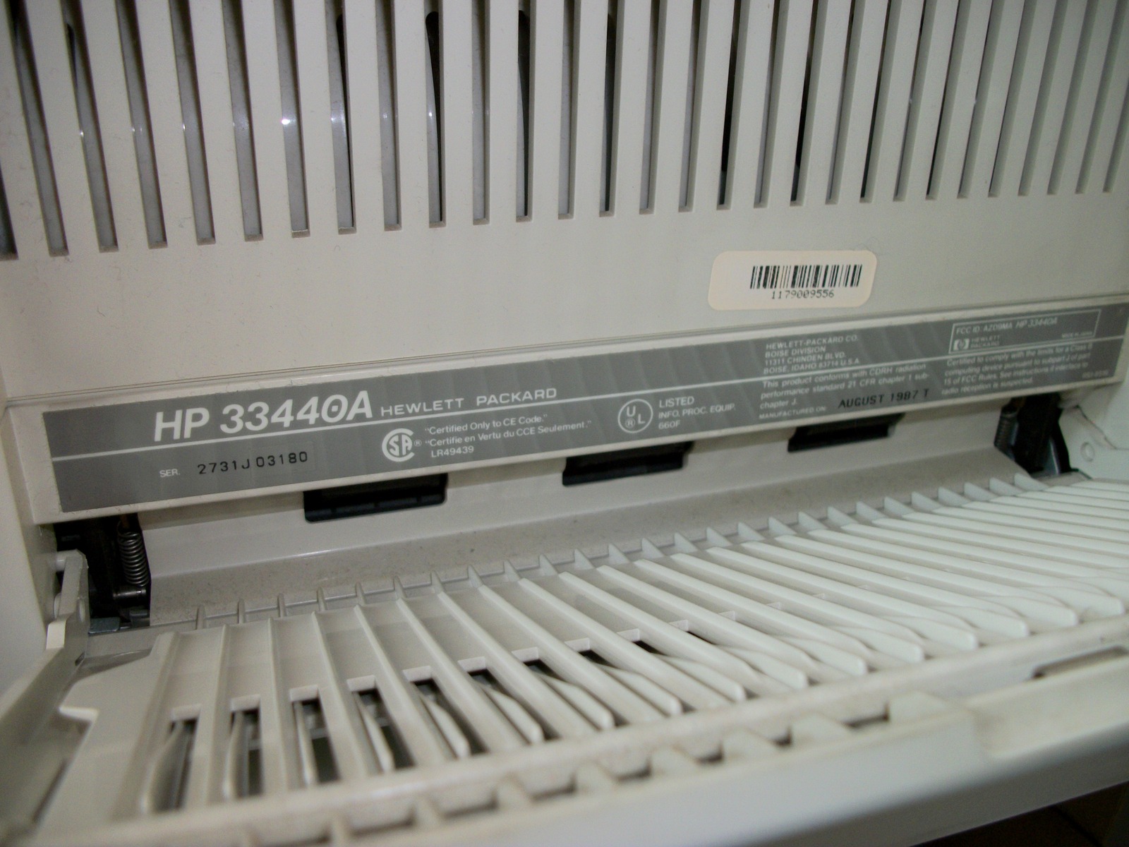 HP Hewlett Packard LaserJet Series II 2 Parallel Port B/W Printer Canon SX Based - Image 12