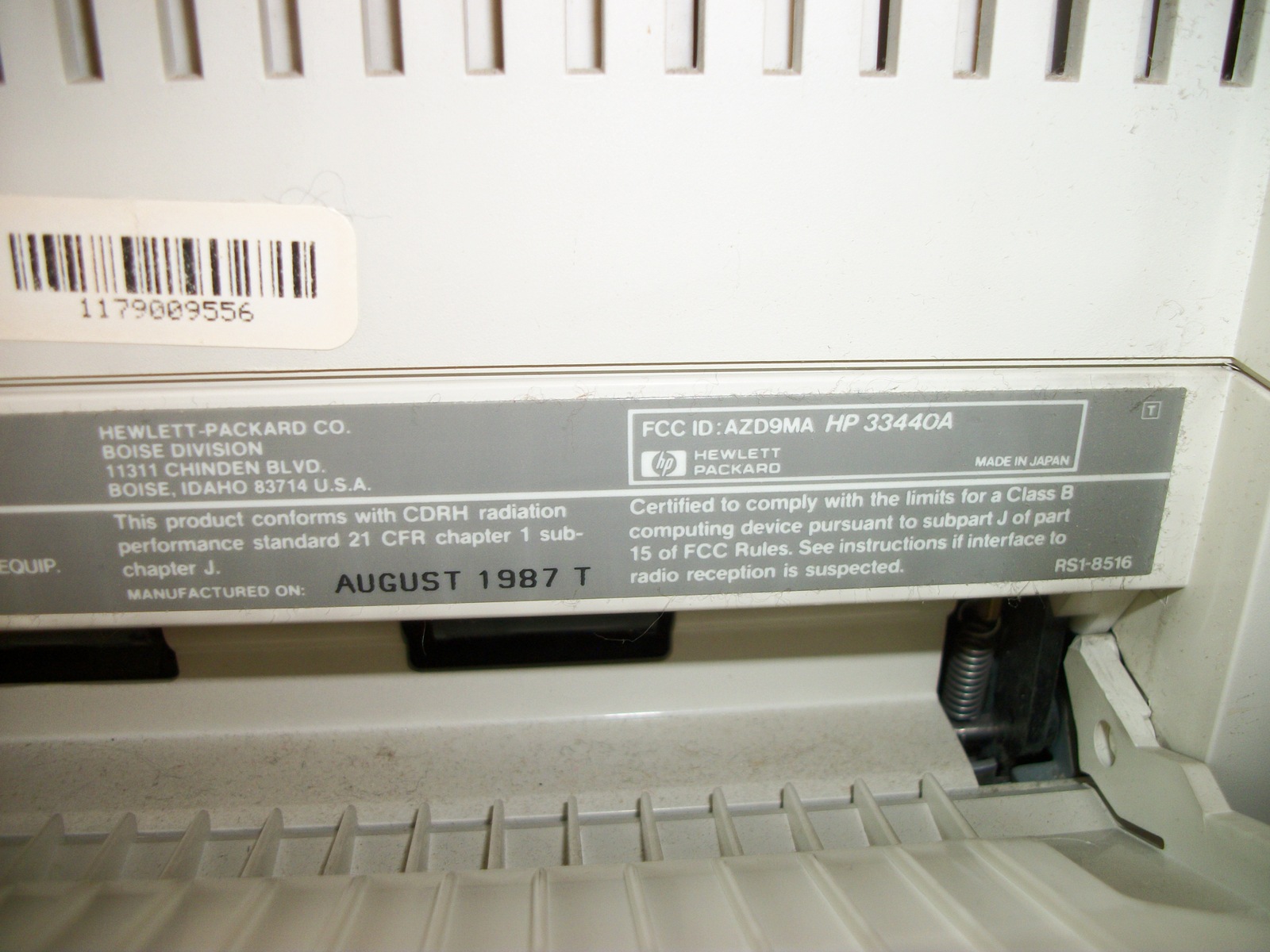 HP Hewlett Packard LaserJet Series II 2 Parallel Port B/W Printer Canon SX Based - Image 13