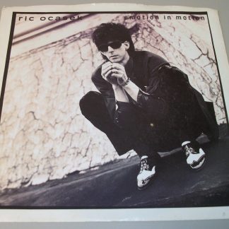 Ric Ocasek Emotion In Motion P.F.J. Rock 45 RPM Vinyl 7" Geffen Records 1986