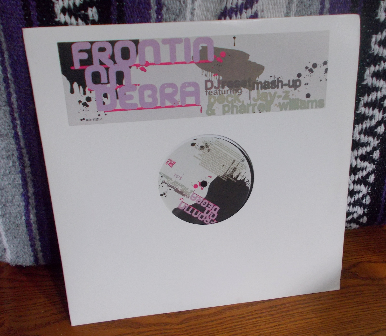 Frontin On Debra Beck Jay-Z Pharrell Williams 33 1/3 RPM Vinyl 12" Record Promo 2004