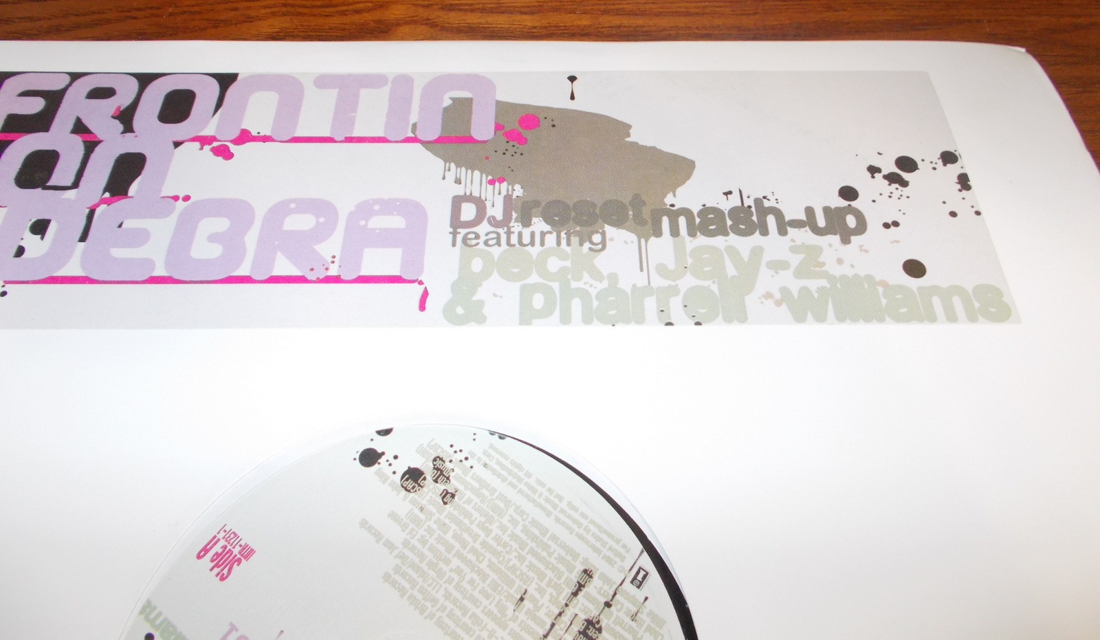 Frontin On Debra Beck Jay-Z Pharrell Williams 33 1/3 RPM Vinyl 12" Record Promo 2004 - Image 4