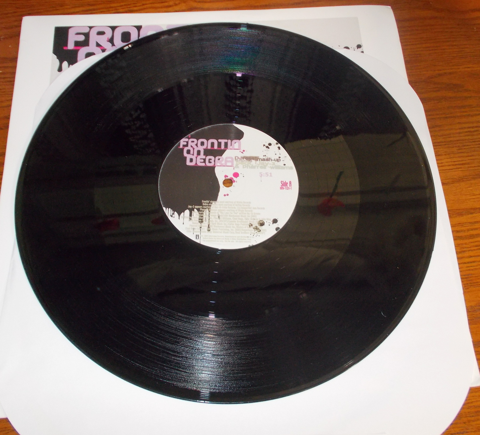 Frontin On Debra Beck Jay-Z Pharrell Williams 33 1/3 RPM Vinyl 12" Record Promo 2004 - Image 6