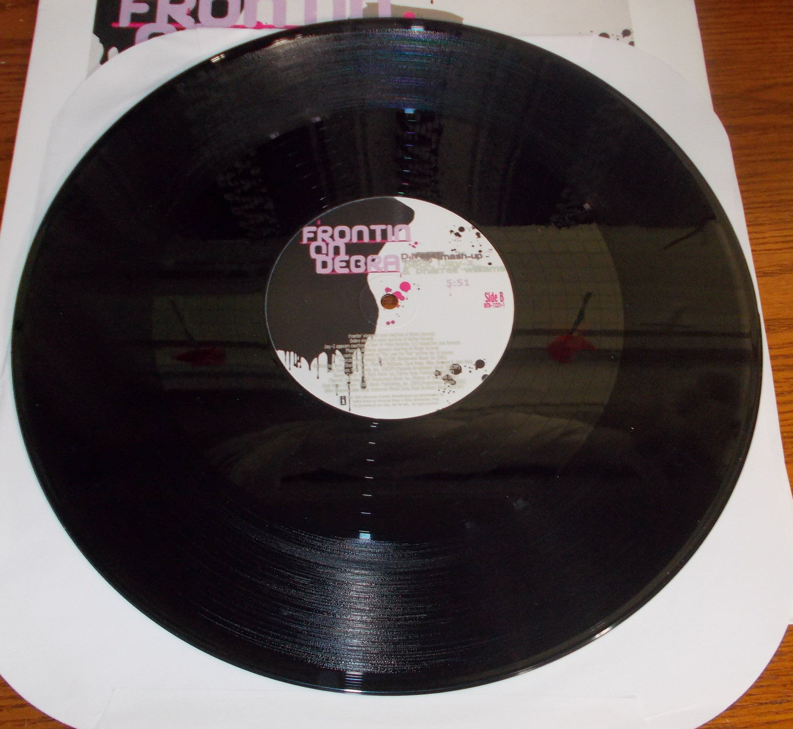 Frontin On Debra Beck Jay-Z Pharrell Williams 33 1/3 RPM Vinyl 12" Record Promo 2004 - Image 8