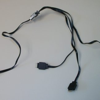 4-Pin RGB LED Splitter Cable 1 to 3 For Corsair SPEC-DELTA RGB Desktop PC Cases