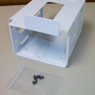 White Steel 3.5" HDD Hard Disk Drive Bracket Holder 4 Corsair Graphite 220T RGB (No Sleds)