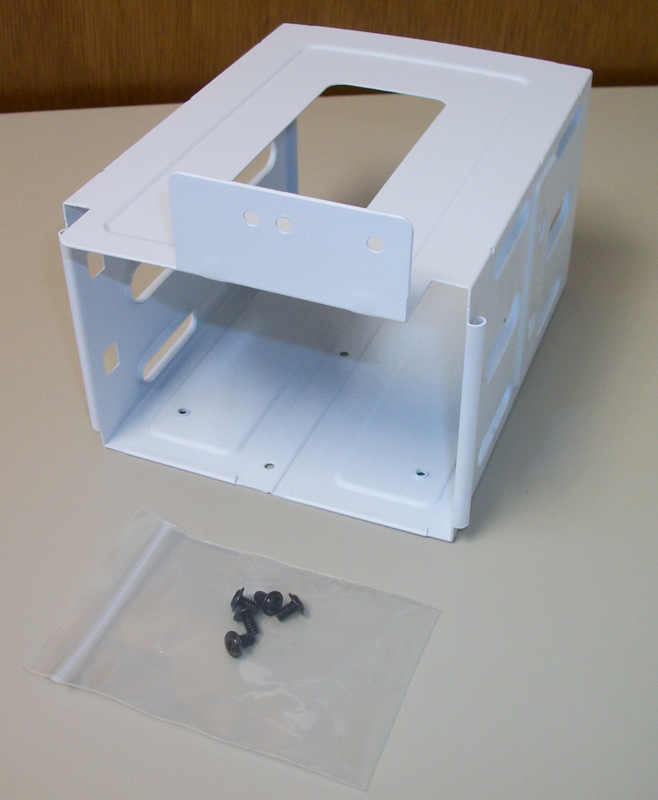 White Steel 3.5" HDD Hard Disk Drive Bracket Holder 4 Corsair Graphite 220T RGB (No Sleds)