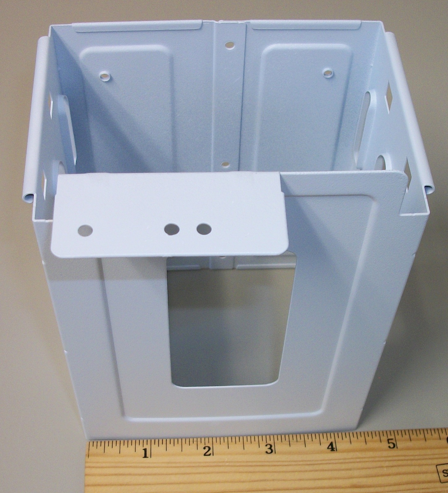 White Steel 3.5" HDD Hard Disk Drive Bracket Holder 4 Corsair Graphite 220T RGB (No Sleds) - Image 3