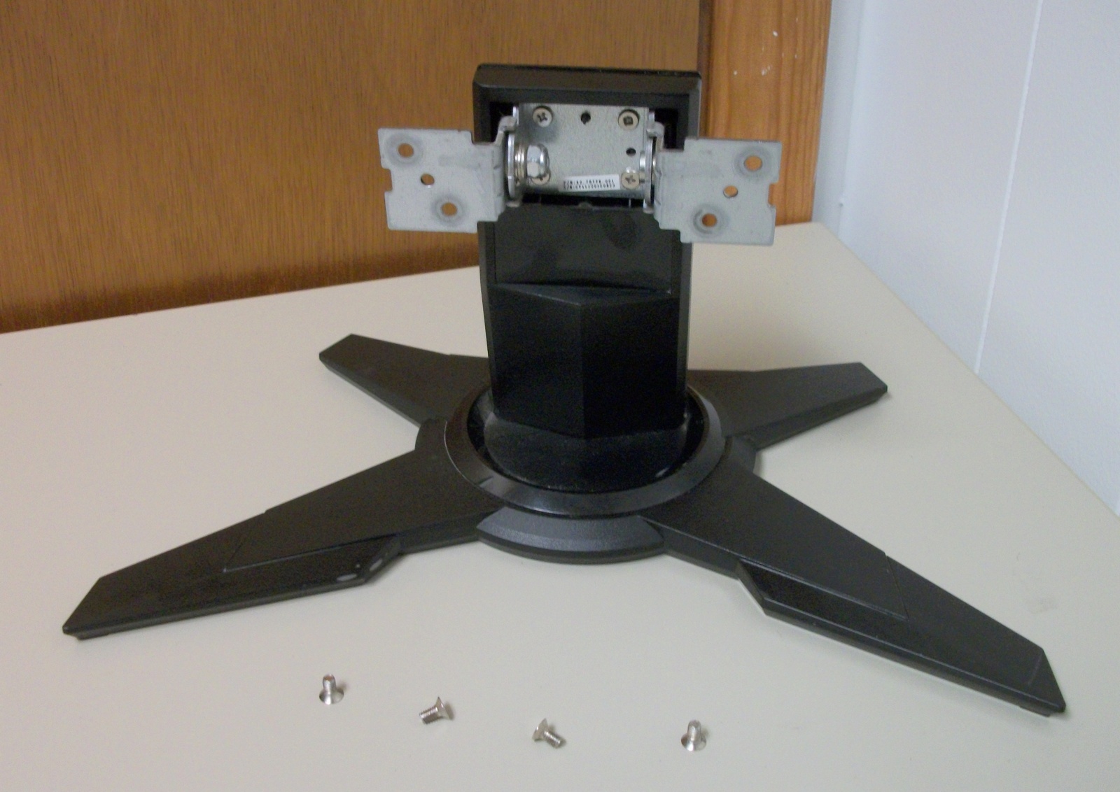 Used Black Plastic Acer G205HV Monitor Screen Display Stand Base Holder 2012