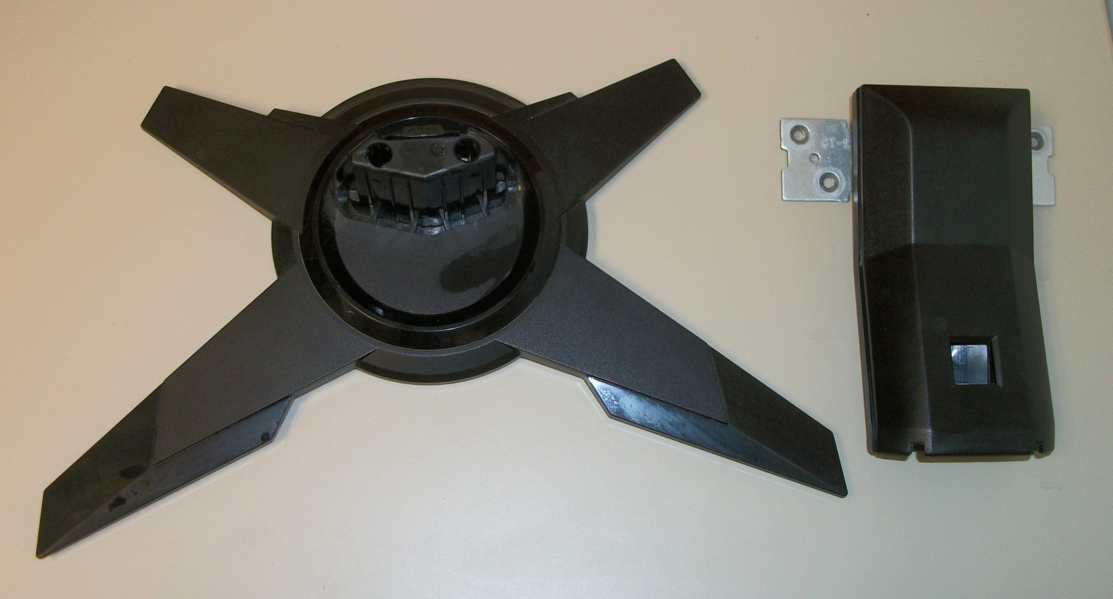 Used Black Plastic Acer G205HV Monitor Screen Display Stand Base Holder 2012 - Image 5