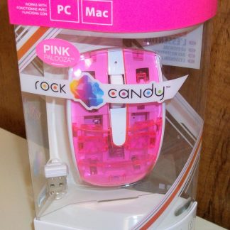 Rock Candy Pink Palooza USB Wireless Mouse 2015 AAA Batteries NEW!
