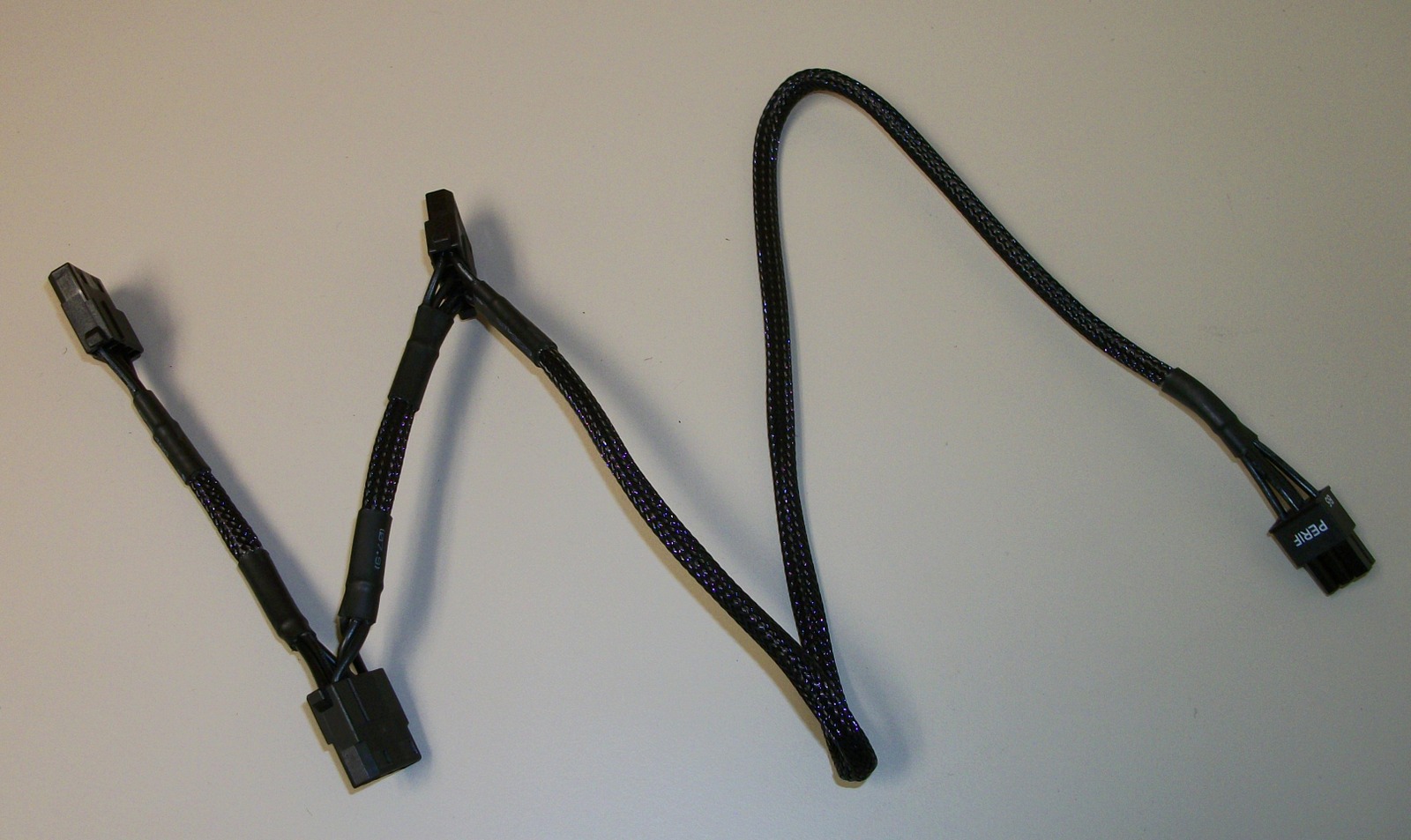 3 x Molex Plugs Ends Modular Power Cable for EVGA 550 B5 550W PC Power Supply - Image 4