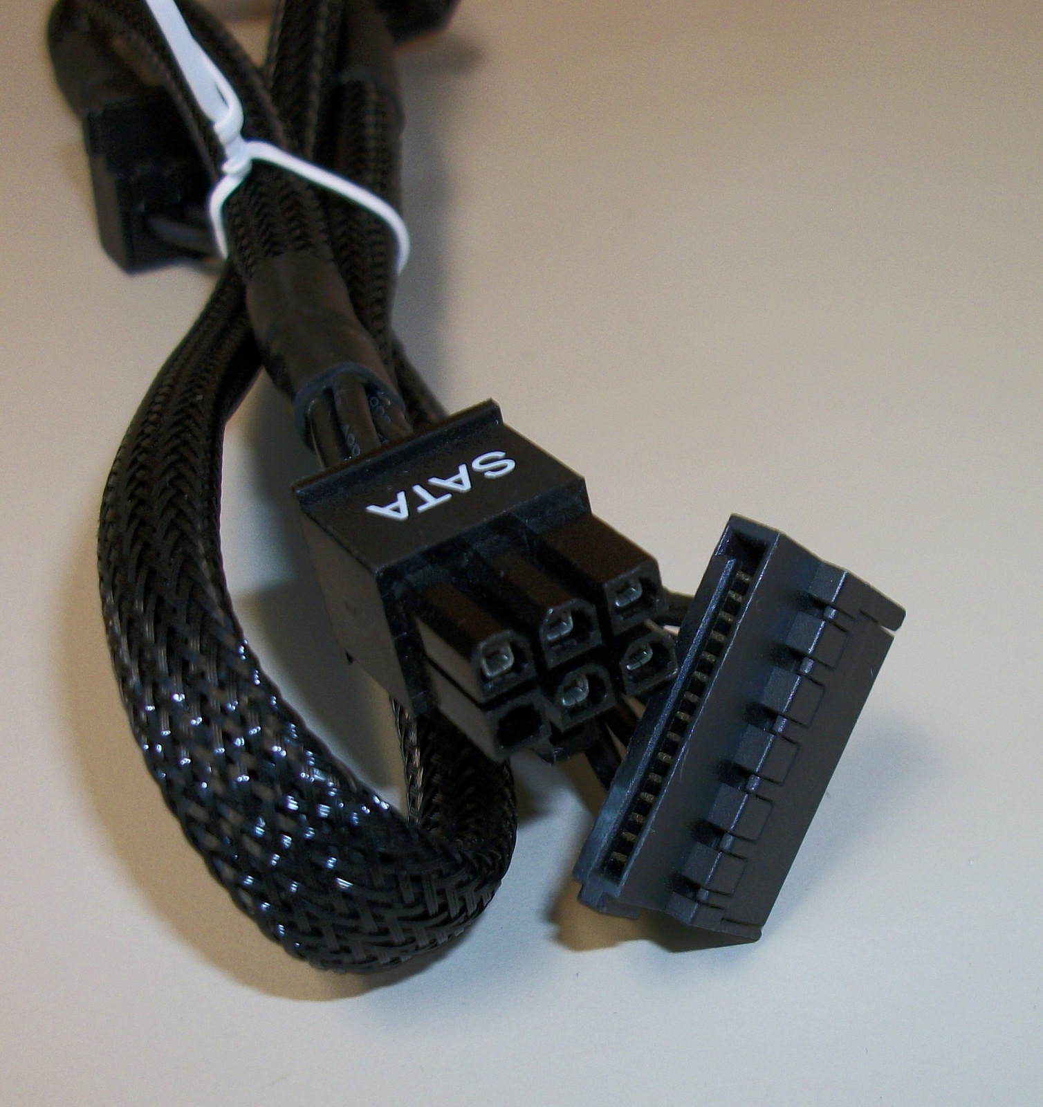 SATA Hard Drive HDD SSD Modular Power Cable 4 EVGA 550 B5 Modular 550W Supply - Image 3