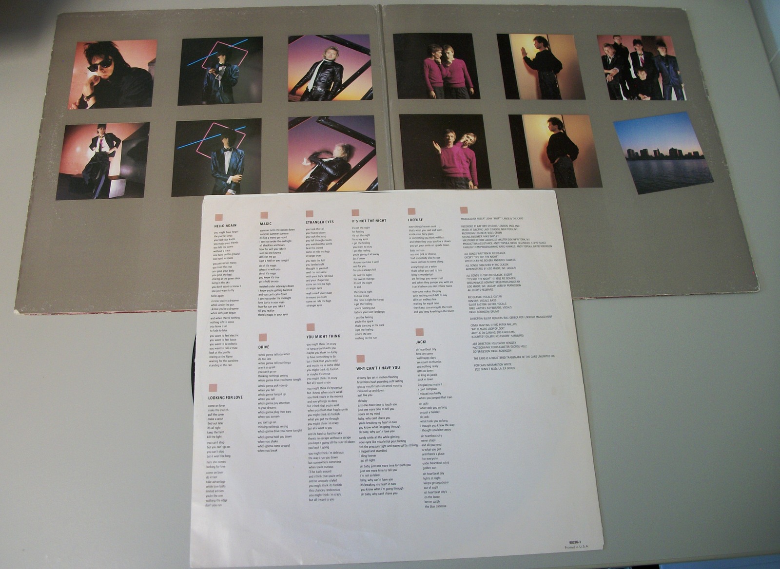 Lot of 3 The Cars Vinyl 33 RPM Records Heartbeat City Shake It Up 1978 1980 1984 - Image 5