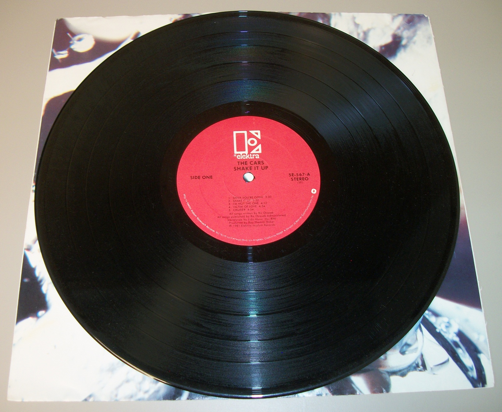 Lot of 3 The Cars Vinyl 33 RPM Records Heartbeat City Shake It Up 1978 1980 1984 - Image 16