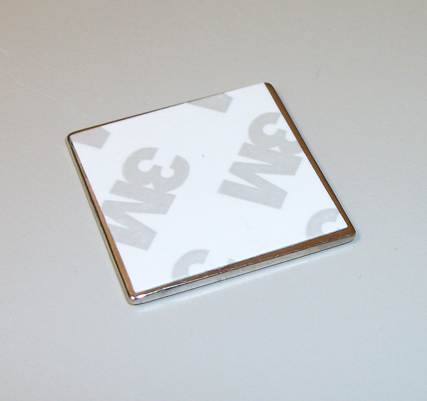 Brown Noctua 1" Inch Square Metal Self-Adhesive Case Badge Sticker w/ Owl Logo - Image 4