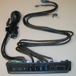 New Red LED Front I/O IO Panel USB Audio Power Reset for Corsair Graphite 760T